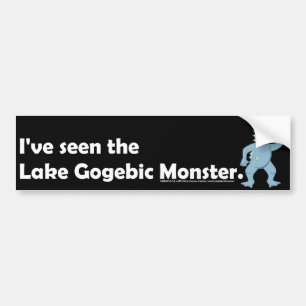 Autocollant De Voiture I've Seen The Lake Gogebic Monster.-Bumper Sticker