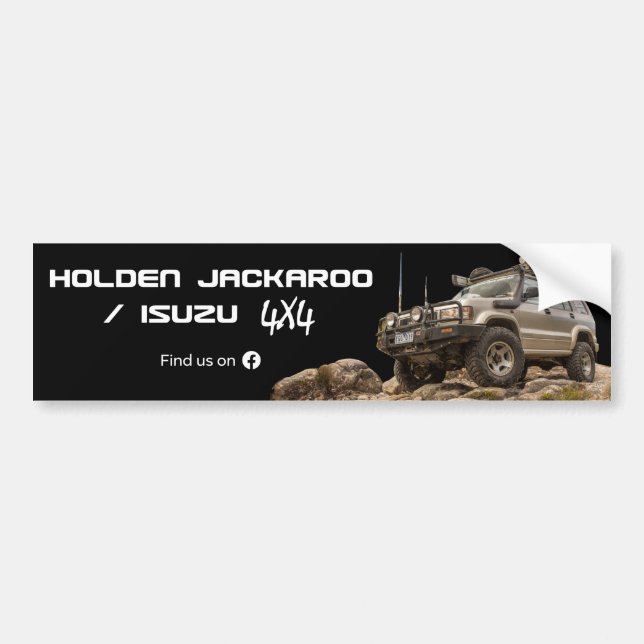 Autocollant De Voiture Jackaroo de Holden/autocollant groupe d'Isuzu 4x4 (Devant)