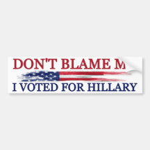 J'ai voté pour Hillary