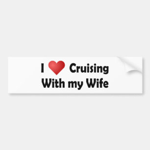 Autocollant De Voiture J'aime croiser… Épouse