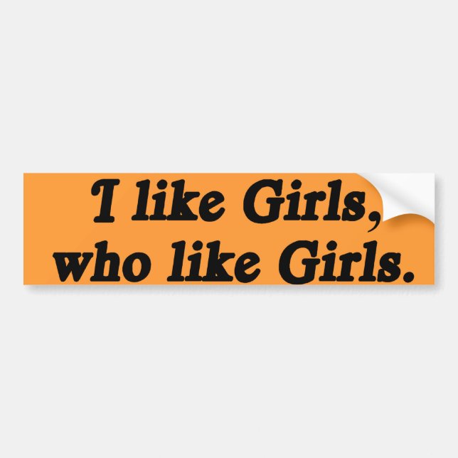 Autocollant De Voiture J'AIME LES FILLES QUI AIMENT LES FILLES -.png (Devant)