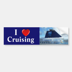 Autocollant De Voiture J'aime N de croisière