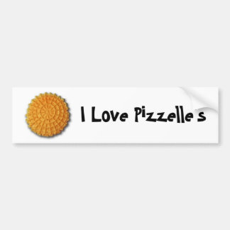 Autocollant De Voiture J'aime Pizzelle