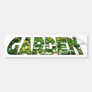 Autocollant De Voiture Jardin pendant la vie