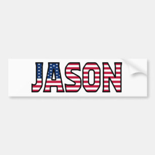 Autocollant De Voiture Jason Nom Vorname USA Aufkleber Sticker Auto