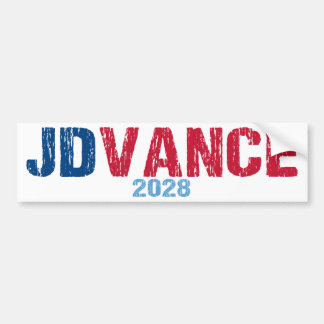 Autocollant De Voiture JD Vance 2028 (désapprouvé)