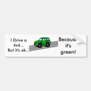 Autocollant De Voiture Je conduis SUV… mais il est correct…,…