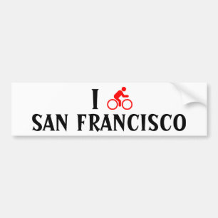 Autocollant De Voiture JE FAIS UN CYCLE <Your City> Bumpersticker fait