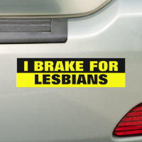JE FREINE POUR LES LESBIENS