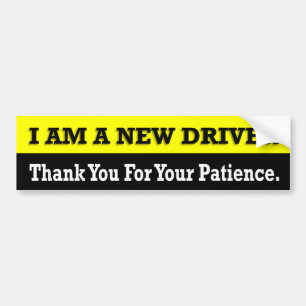 Autocollant De Voiture Je suis un nouveau conducteur