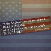 Jefferson : Liberté contre Tyrannie