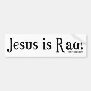 Autocollant De Voiture Jésus est rad !