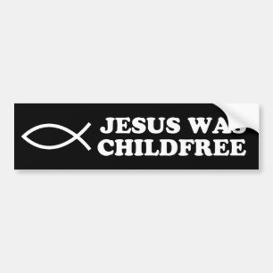 Autocollant De Voiture Jésus Était Enfant