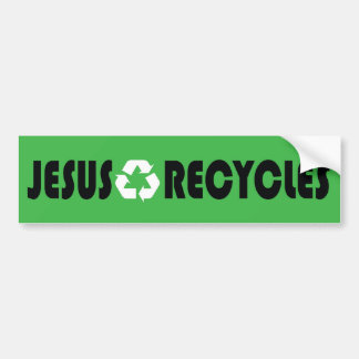 Autocollant De Voiture Jésus réutilise