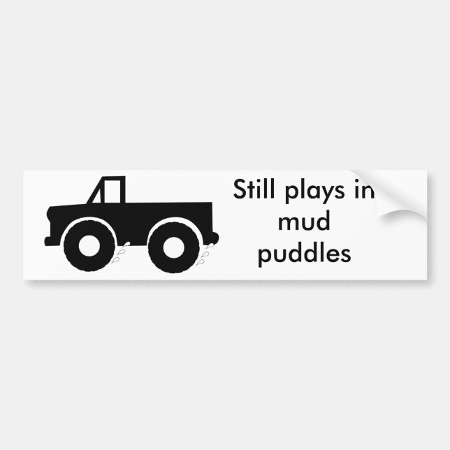 Autocollant De Voiture Jeux toujours dans les magmas de boue (4WD) (Devant)