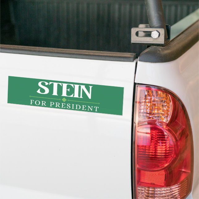 Autocollant De Voiture Jill Stein, Président du Parti Vert (Sur camion)