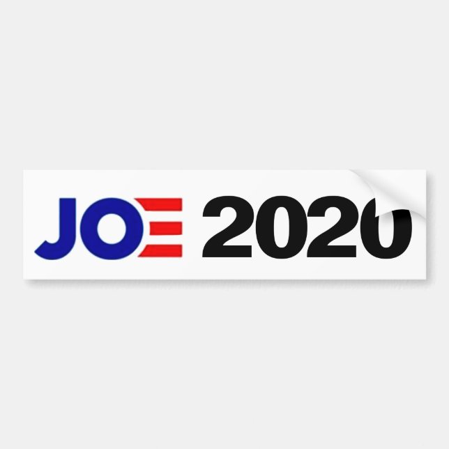 AUTOCOLLANT DE VOITURE JOE 2020 (Devant)