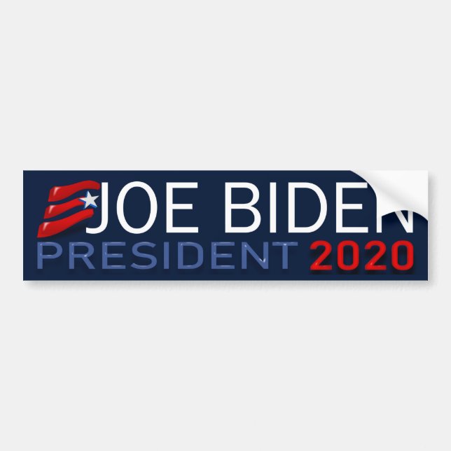 Autocollant De Voiture Joe Biden Élection du président démocrate 2020 (Devant)