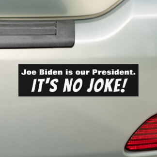 Autocollant De Voiture Joe Biden - Pas de blague !Auto-collants pour voit
