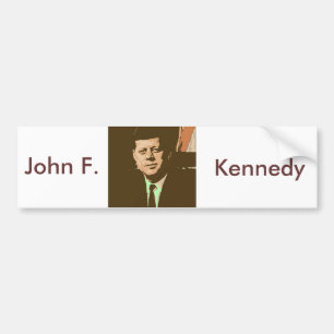 Autocollant De Voiture John F Kennedy