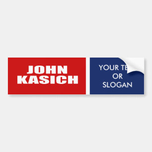 AUTOCOLLANT DE VOITURE JOHN KASICH POUR LE GOUVERNEUR