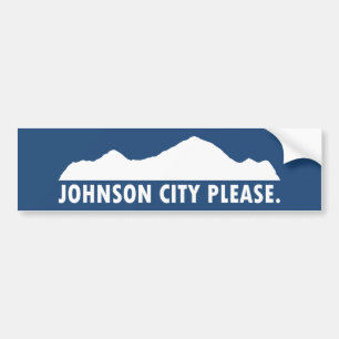Autocollant De Voiture Johnson City Tennessee S'il vous plaît