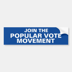 Autocollant De Voiture JOIGNEZ le bumpersticker de MOUVEMENT de VOTE
