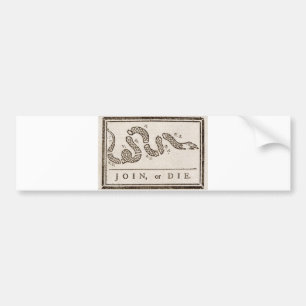 Autocollant De Voiture Joignez, ou mourez drapeau