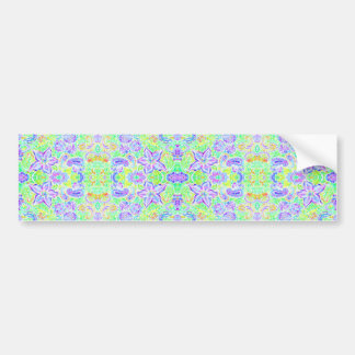 Autocollant De Voiture Jolies fleurs printanières colorées