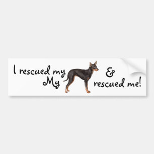 Autocollant De Voiture Jouet Manchester Terrier de délivrance