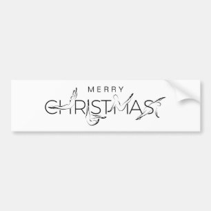 Autocollant De Voiture Joyeux Pilates de Noël instructeur Tags cadeaux