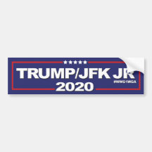 JR de JFK d'ATOUT adhésif pour pare-chocs 2020