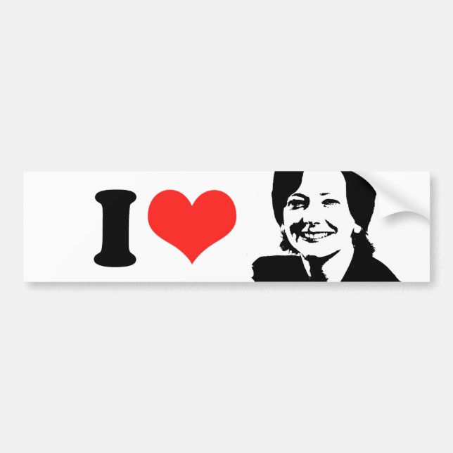 AUTOCOLLANT DE VOITURE JULIA GILLARD (Devant)
