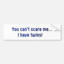 Jumeau-vous ne pouvez pas m'effrayer !