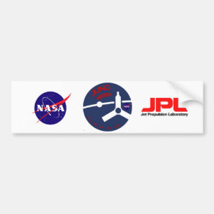 Autocollant De Voiture JUNO :  Mission à Jupiter