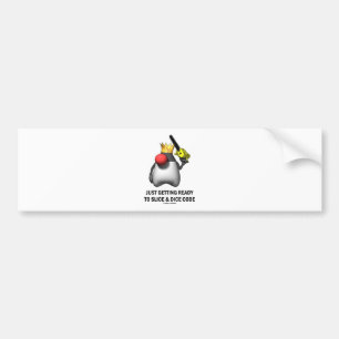 Autocollant De Voiture Juste étant prêt pour découper en tranches et