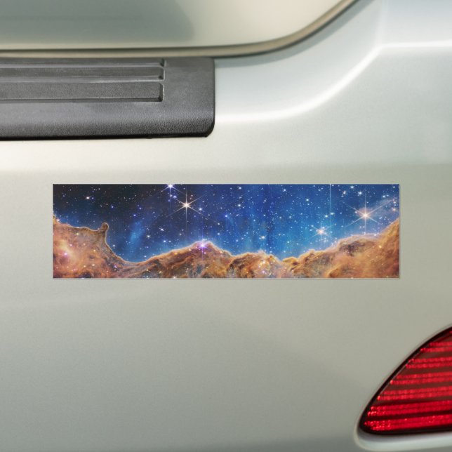 Autocollant De Voiture JWST James Webb Télescope Spatial Falaises cosmiqu (En voiture)