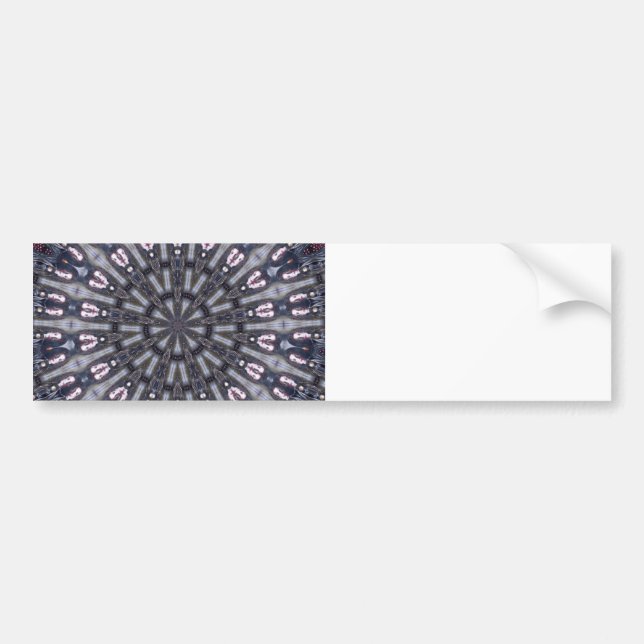 AUTOCOLLANT DE VOITURE KALEIDOSCOPE PSYCHÉDÉLIQUE /MÉMOIRES MYSTIQUES (Devant)