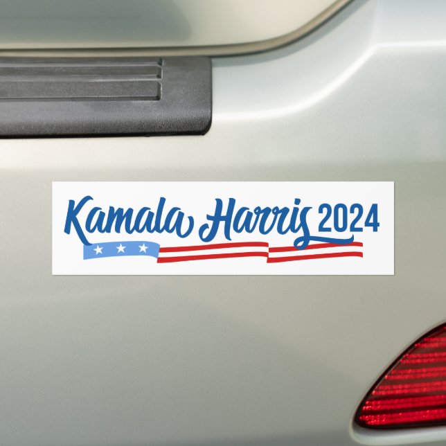 Autocollant De Voiture Kamala Harris 2024 (En voiture)