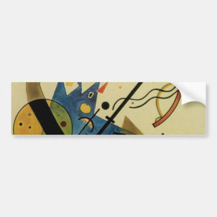 Autocollant De Voiture Kandinsky Cercles Abstraits Formes