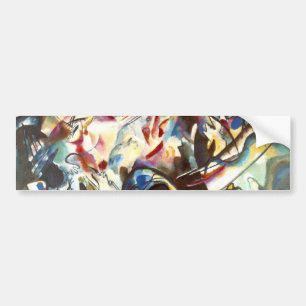 Autocollant De Voiture Kandinsky Composition Abstraite VI