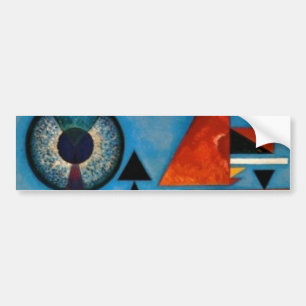 Autocollant De Voiture Kandinsky Soft Hard Abstrait