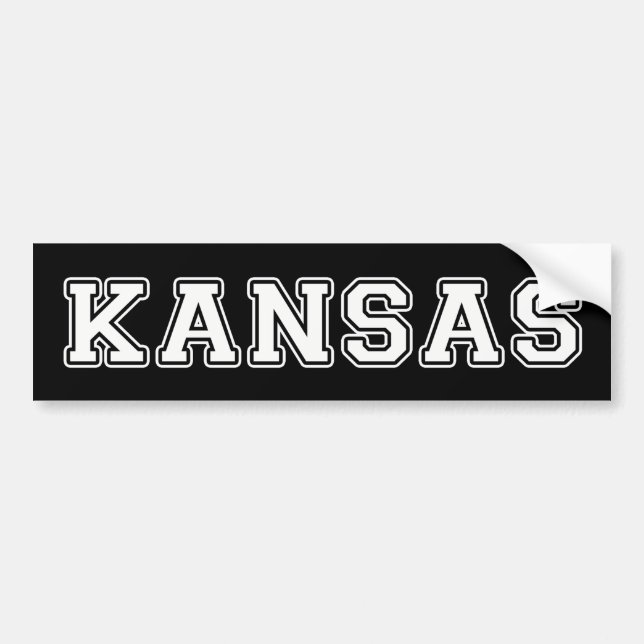 Autocollant De Voiture Kansas (Devant)