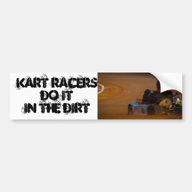 Autocollant De Voiture Kart emballant l'adhésif pour pare-chocs (Devant)