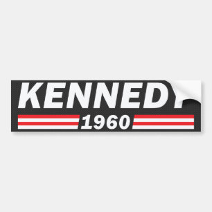 Autocollant De Voiture Kennedy 1960 (John F. Kennedy, JFK)