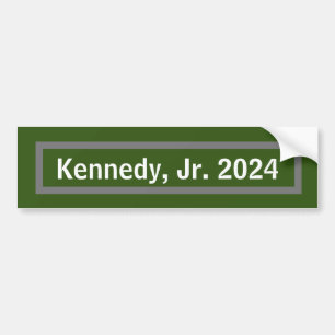 Autocollant De Voiture Kennedy Jr. 2024 gris/vert/blanc