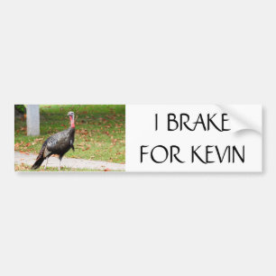 Autocollant De Voiture Kevin La Turquie - JE FREKE POUR KEVIN