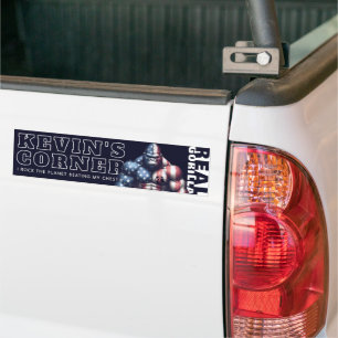 Autocollant De Voiture Kevin's Corner REAL GORILLA i Rock the Planet