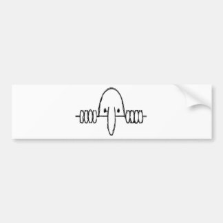 Autocollant De Voiture Kilroy était ICI