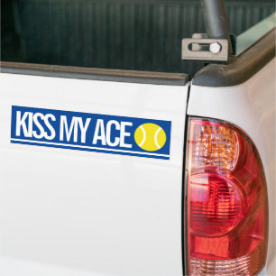 Autocollant De Voiture Kiss My Ace Funny bumper sticker for car or truck